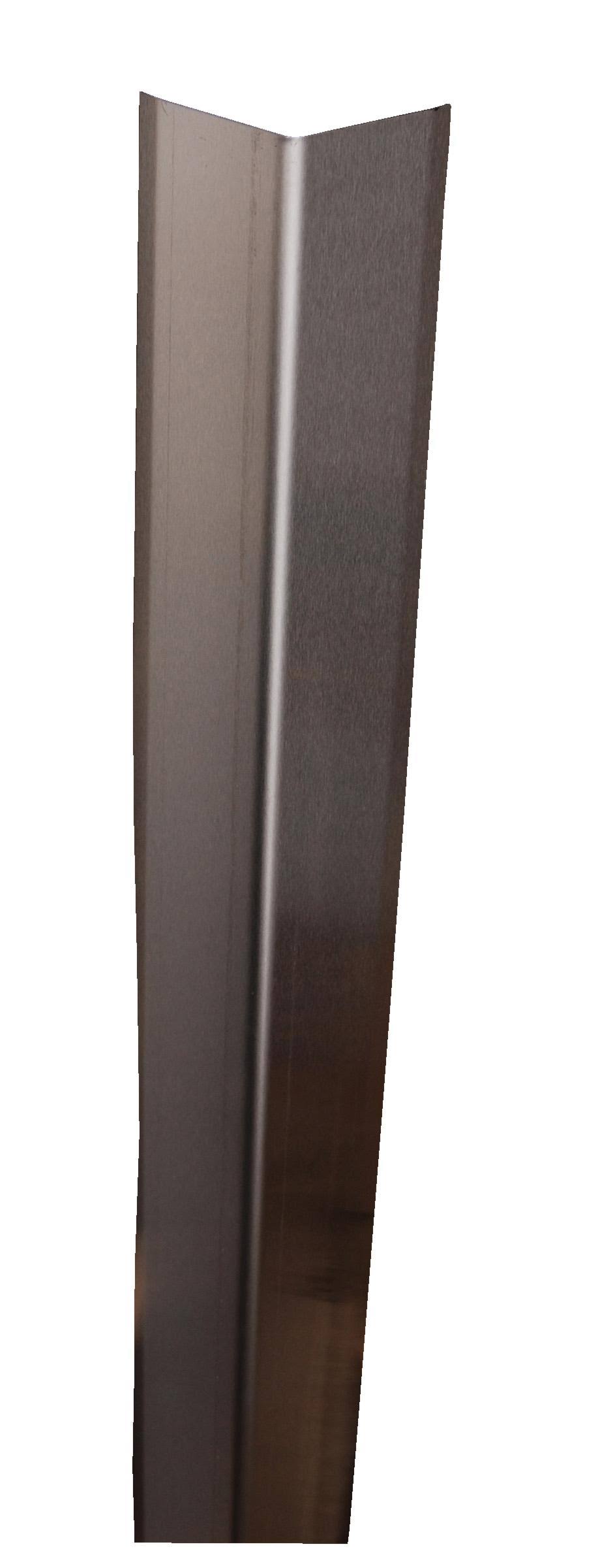 48 in Stainless Steel Square Corner Guard V222