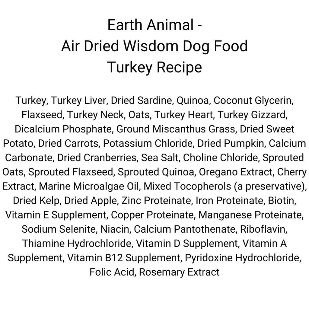 Turkey Air Dried Dog Food U76999