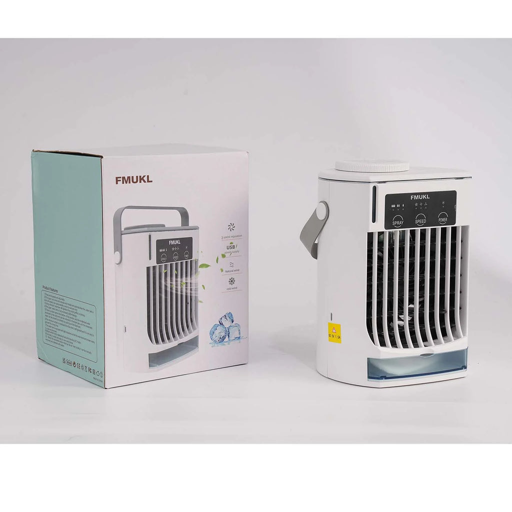 Portable Air Conditioner with Remote, 3 Speeds, USB Powered H855366