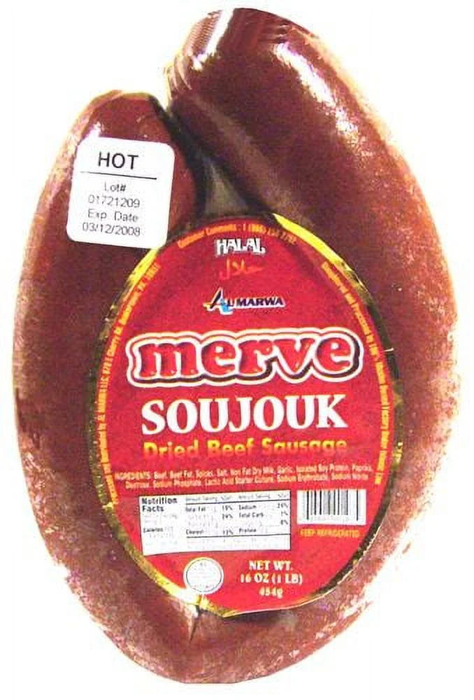 Halal Beef Soujouk 1lb G95454