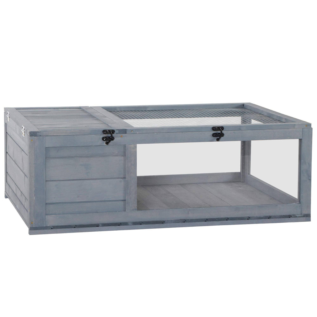 Wood Tortoise House Indoor Outdoor Reptile Cage P529
