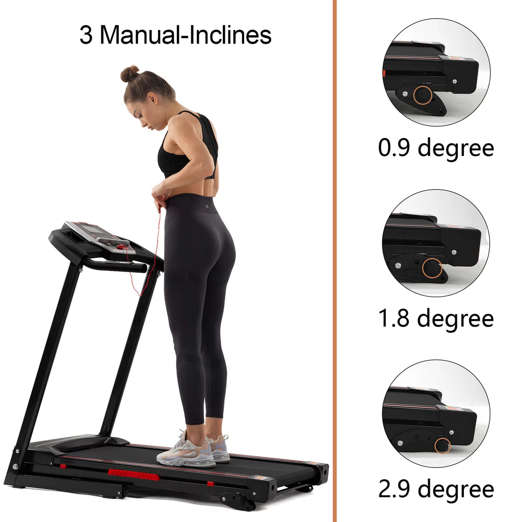 Folding Electric Treadmill with Incline Q821