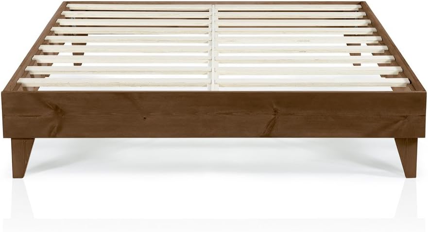 Queen Wood Platform Bed Frame P480