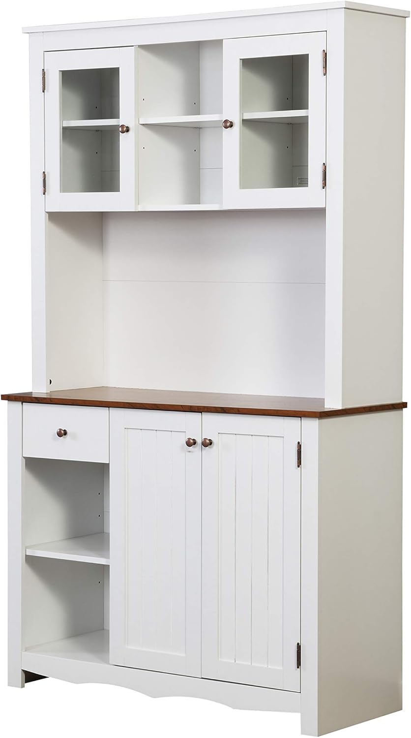 Grey China Cabinet Z684