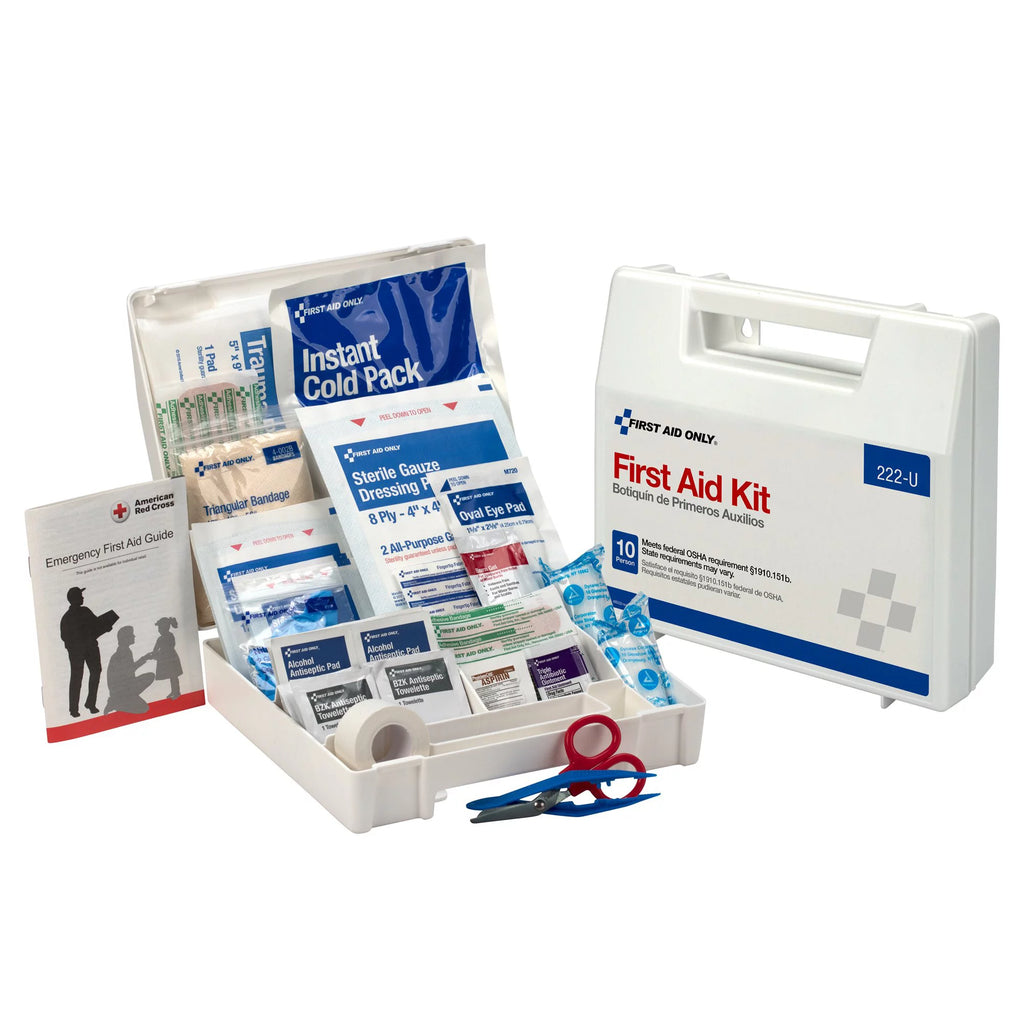 62 Piece 10 Person OSHA First Aid Kit S140