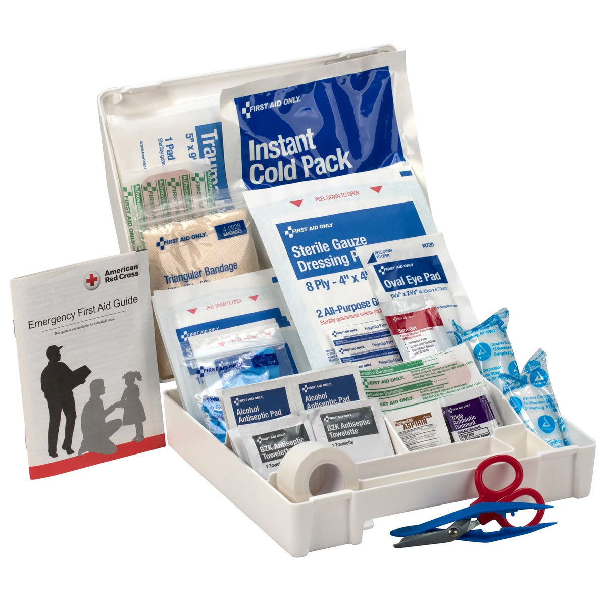 62 Piece 10 Person OSHA First Aid Kit S140