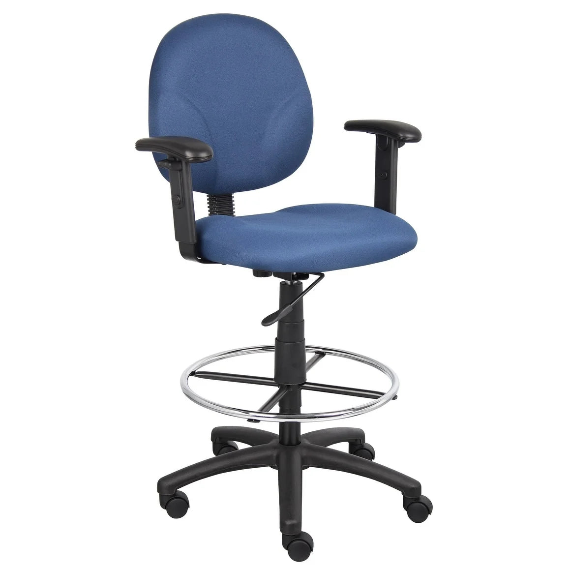 Black Adjustable Drafting Stool F78866