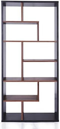 Espresso Walnut Cube Bookcase T648403