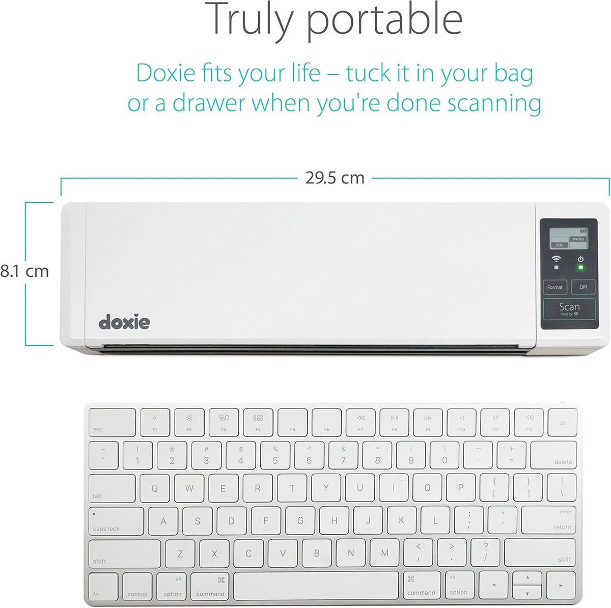 Rechargeable Document Scanner with ADF and Wi-Fi U5267