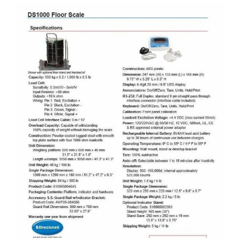 Digital Floor Scale O715466