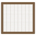 Imperial Brown Heavy Gauge Steel Floor Grille G217369