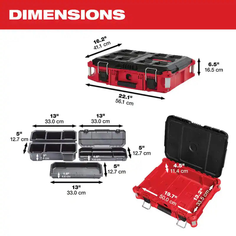 22 in. Rolling Tool Box and Large and Medium Tool Box Q543