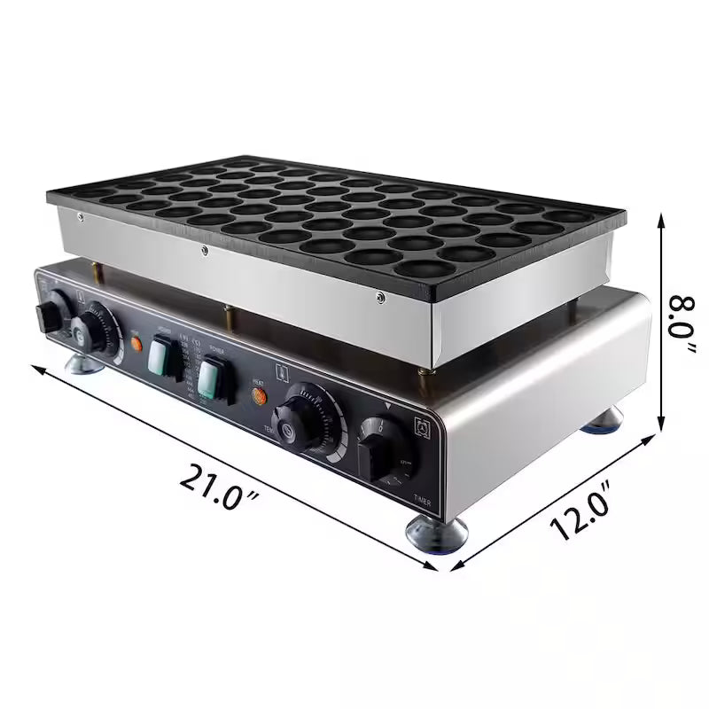 50 PCS 1700 W Commercial Electric Waffle Maker R57431