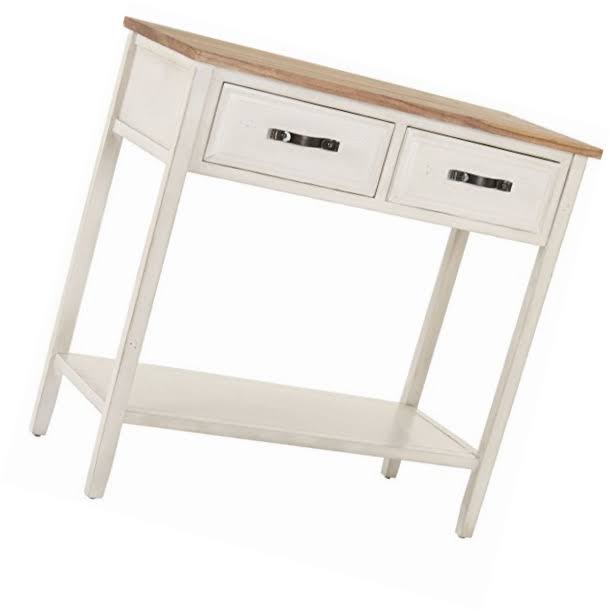 White Birch Console Table C783092