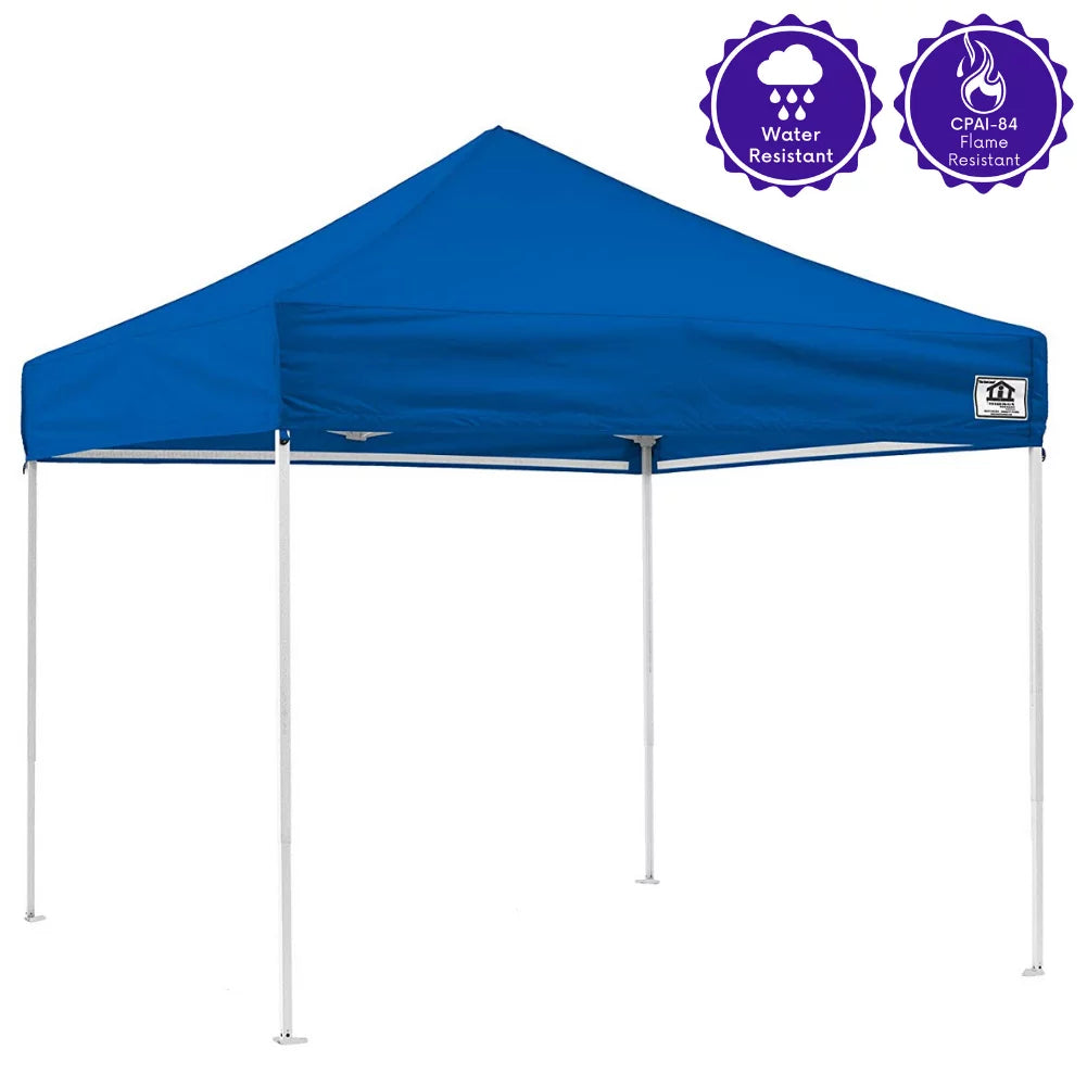 10 x 10 Pop Up Canopy Tent with Roller Bag, Royal Blue J25197