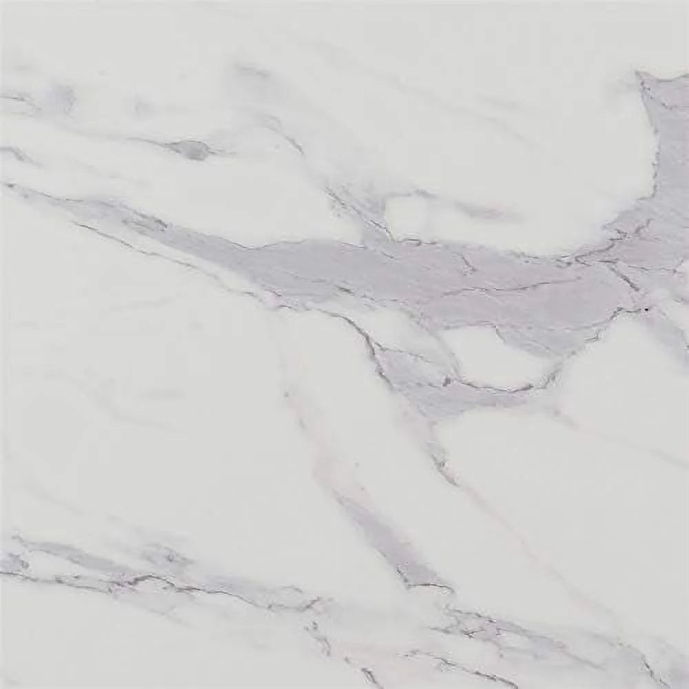 Square Faux White Marble Coffee Table N91534