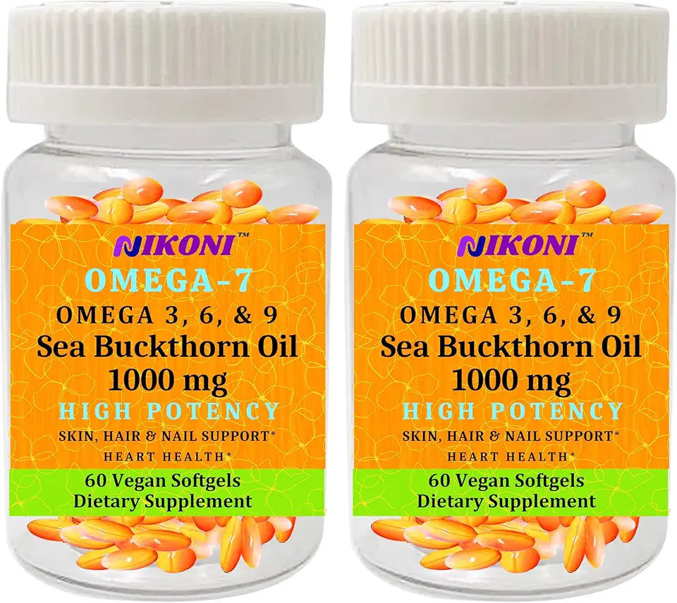 Vegan Sea Buckthorn Oil 120 Softgels M273342
