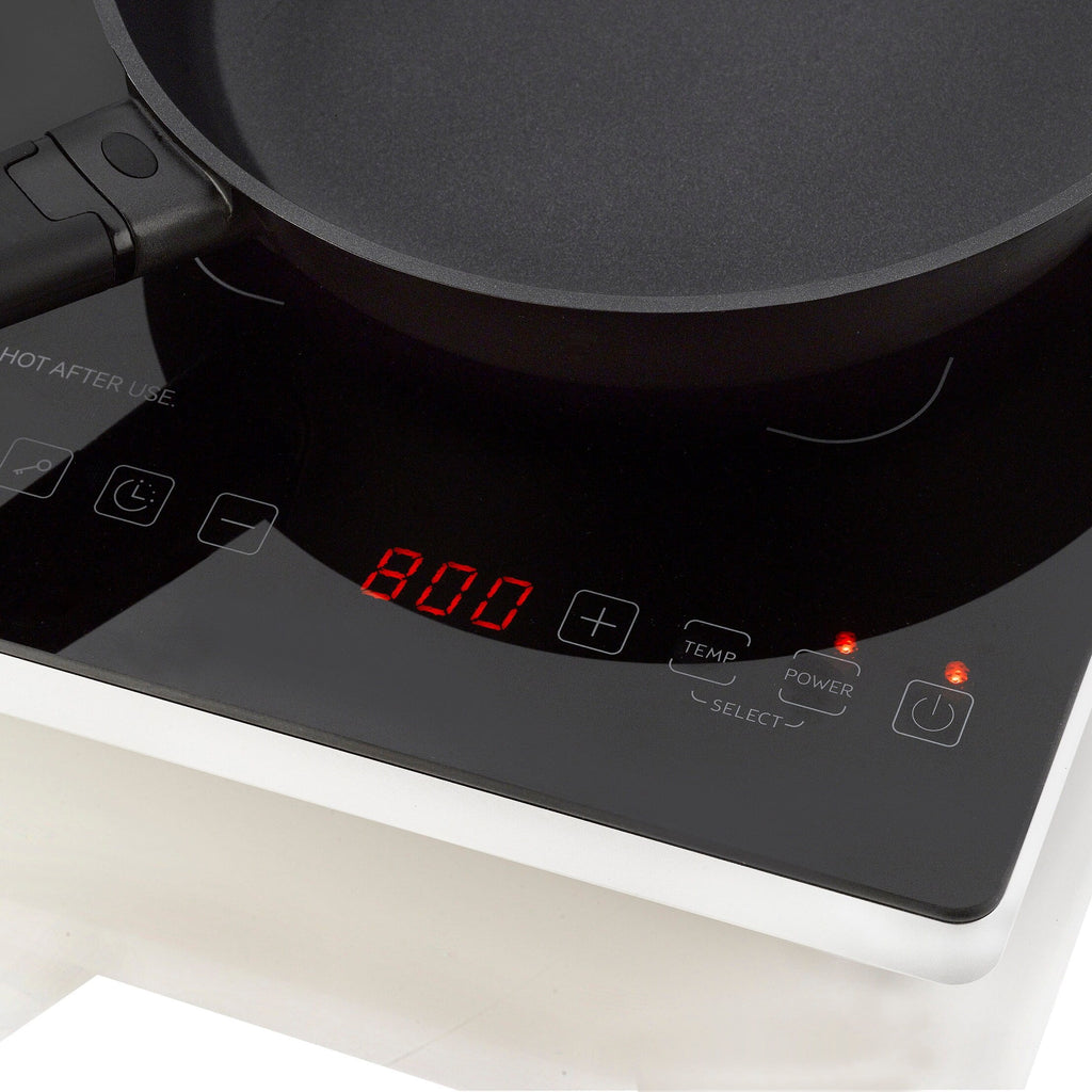1800 W Portable Double Induction Cooktop C6005