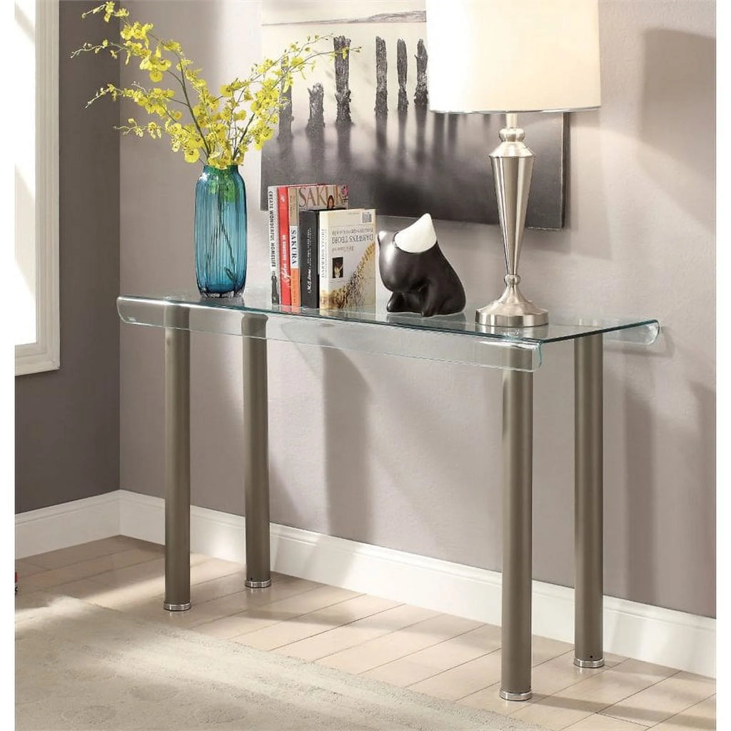 Glass Top Sofa Table Q88392