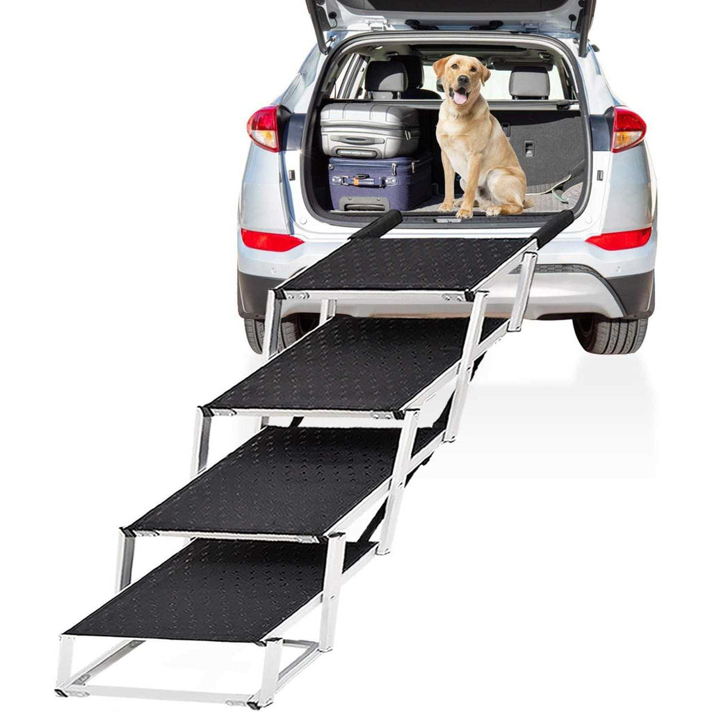 19.2” Extra Wide Foldable Dog Car Stairs with Nonslip Surface C309