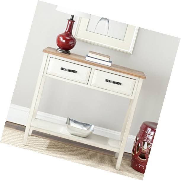 White Birch Console Table C783092