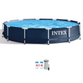 Metal Frame Above Ground Swimming Pool with Pump G15726