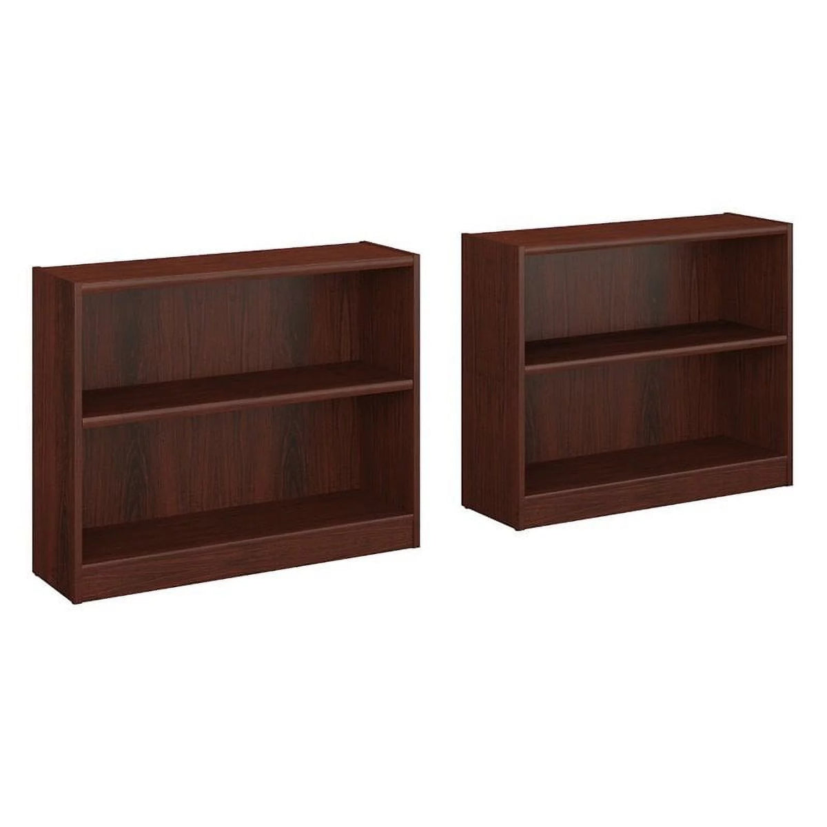 Vogue Cherry 2 Shelf Bookcase Set of 2 U869