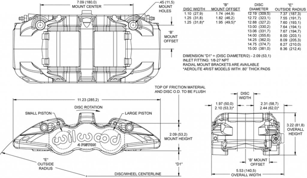 Red Caliper C61499