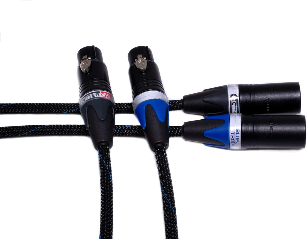 Balanced XLR Cables Stereo Pair 6 Feet O2606