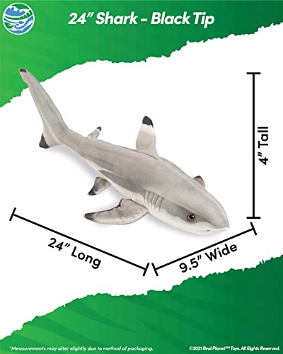 Black Tip Shark 24" Plush Toy I283