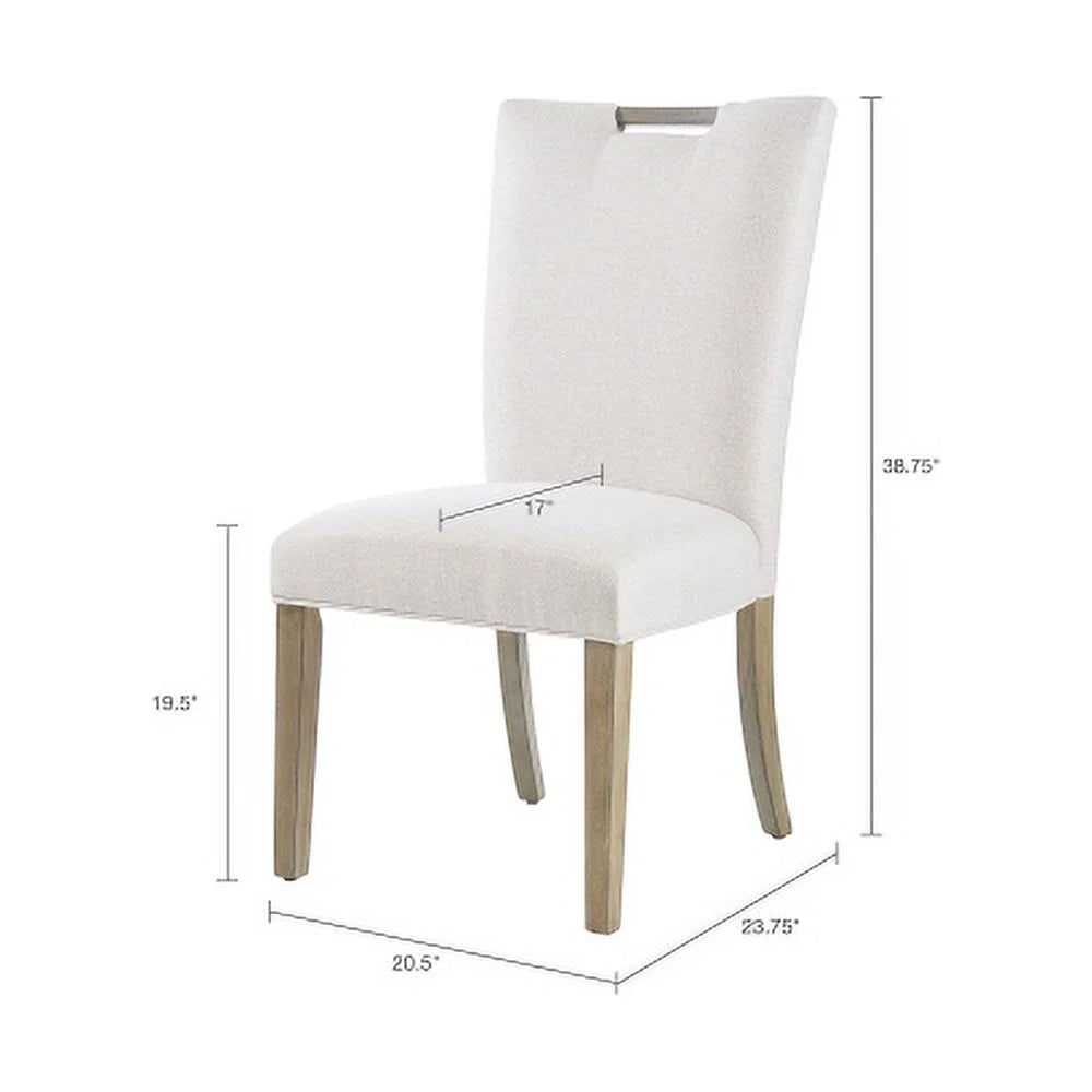 Dining Chair Set of 2 Natural O1999