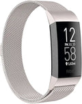 Stainless Steel Mesh Band Replacement for Fitbit Charge 3 and Charge 4 U111