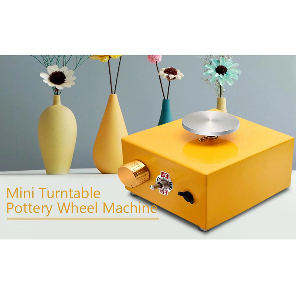 Mini Clay Making Forming Machine with 8 Ceramic Shaping Tools Q1409