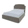 Cal King Upholstered Storage Panel Bed C59777