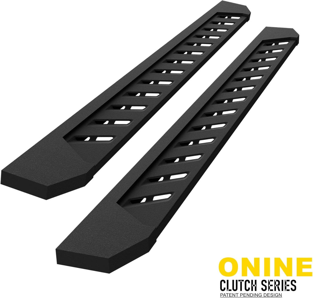 Running Boards Side Step Nerf Bar 7 Inch Wide Texture Black U6575