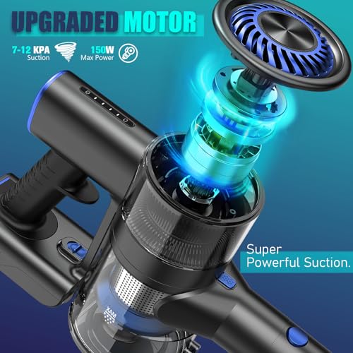 Cordless Stick Vacuum Cleaner Blue A727925