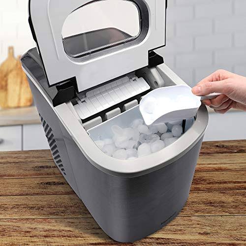 Stainless Steel Portable Countertop Ice Maker V518314