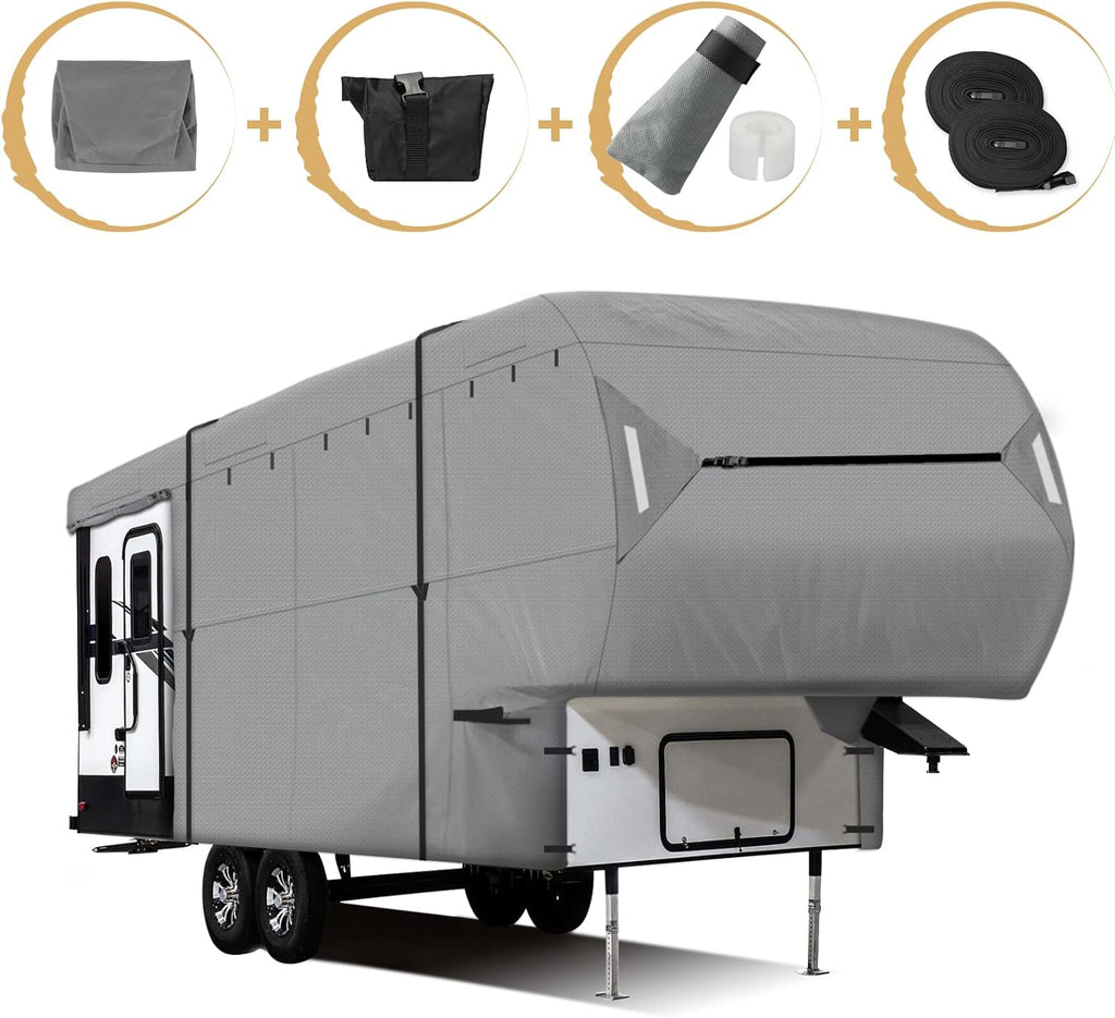 5th Wheel RV Cover 37'-41' 4 Layers Anti-UV Rip-Stop G63611