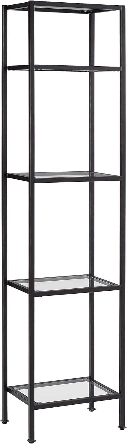 Gold and Glass Bookcase X14341