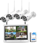 2K Wireless Security Camera System 8Pcs Cameras 3TB Hard Drive T87996