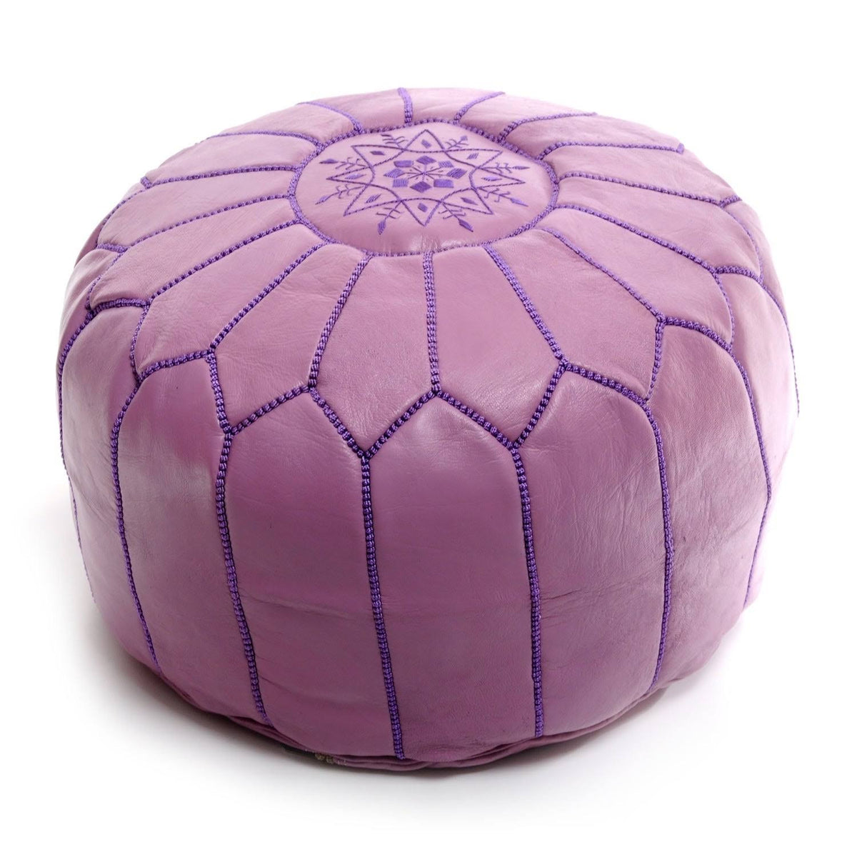 Leather Ottoman L918515