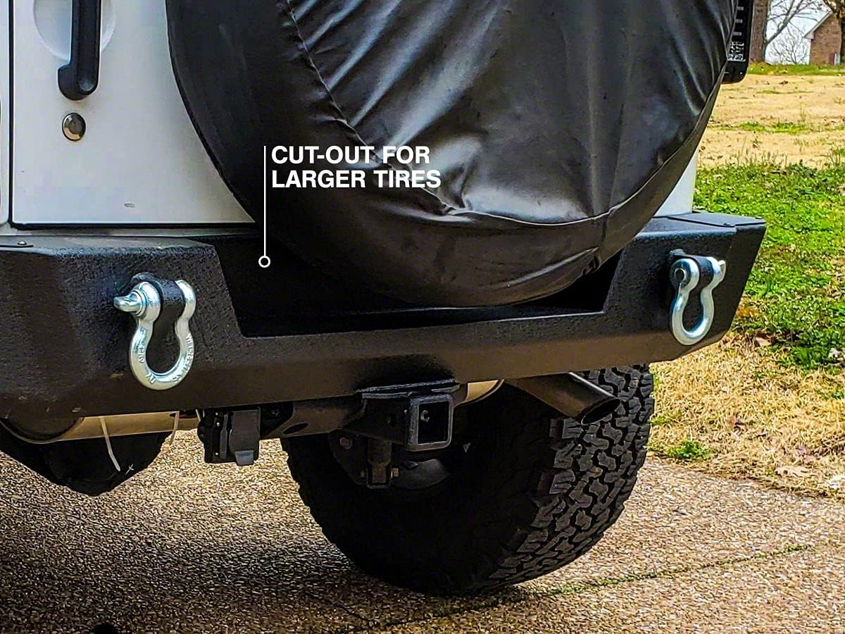 Rear Bumper Compatible with Jeep Wrangler JK Z9468