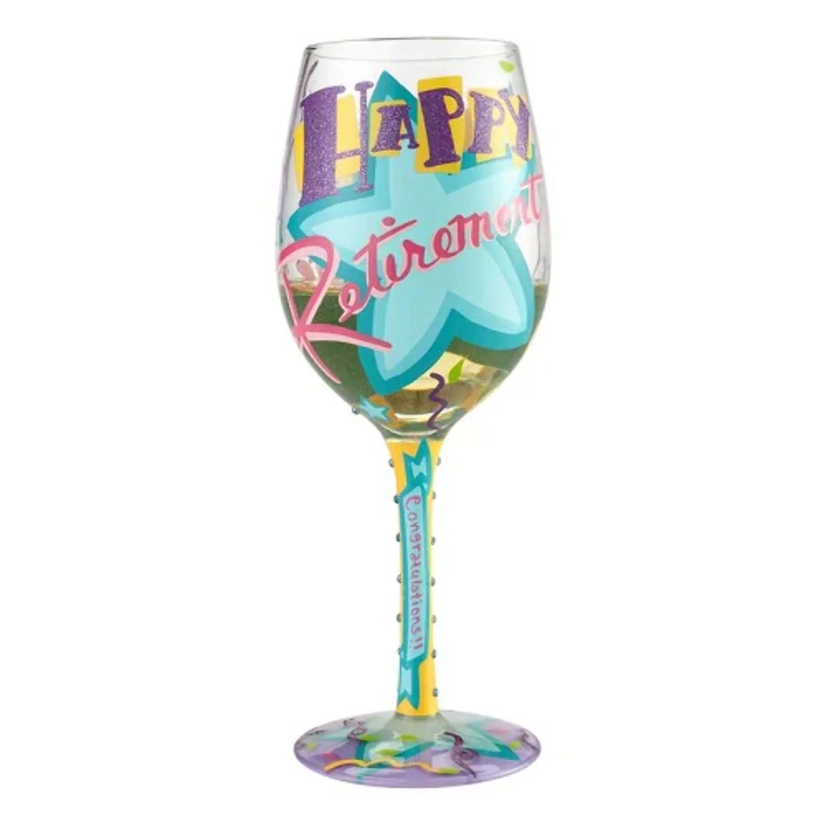 Retirement Wine Glass S71961