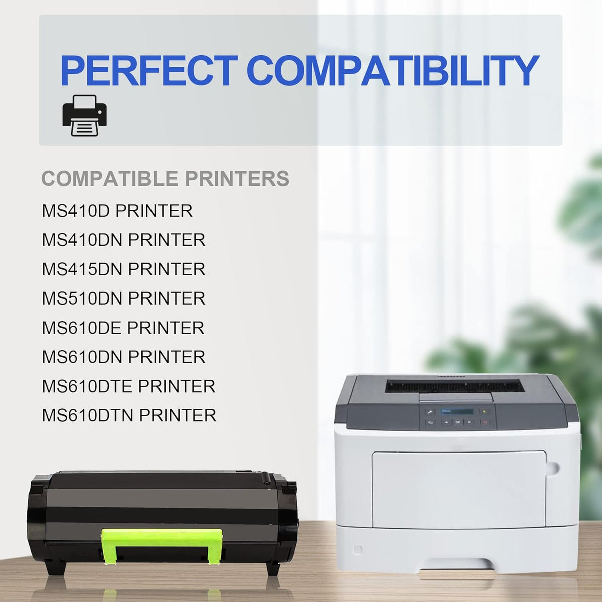 Compatible High Yield Toner Cartridge 2 Black L428