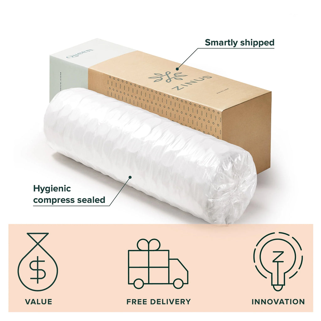 12 Hybrid Cooling Gel Memory Foam Pocket Spring King Mattress M34995