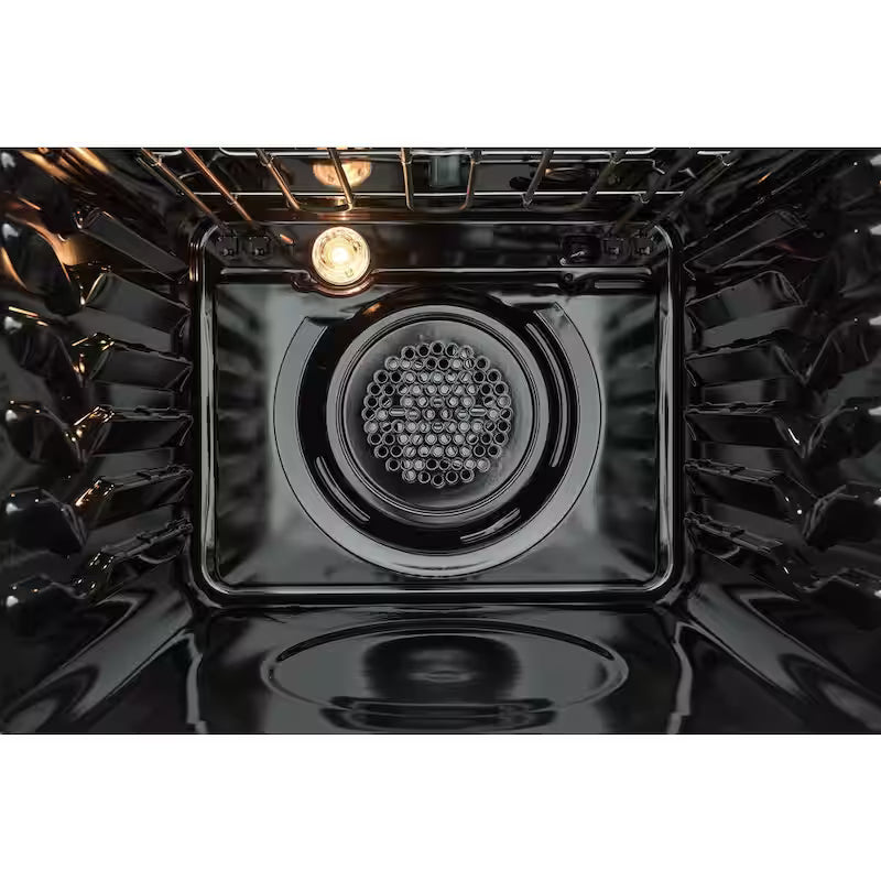 24 in. Single Electric Wall Oven with Air Fry in Black V779