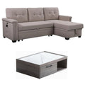 2-Piece Sleeper Sofa and Coffee Table Set B927