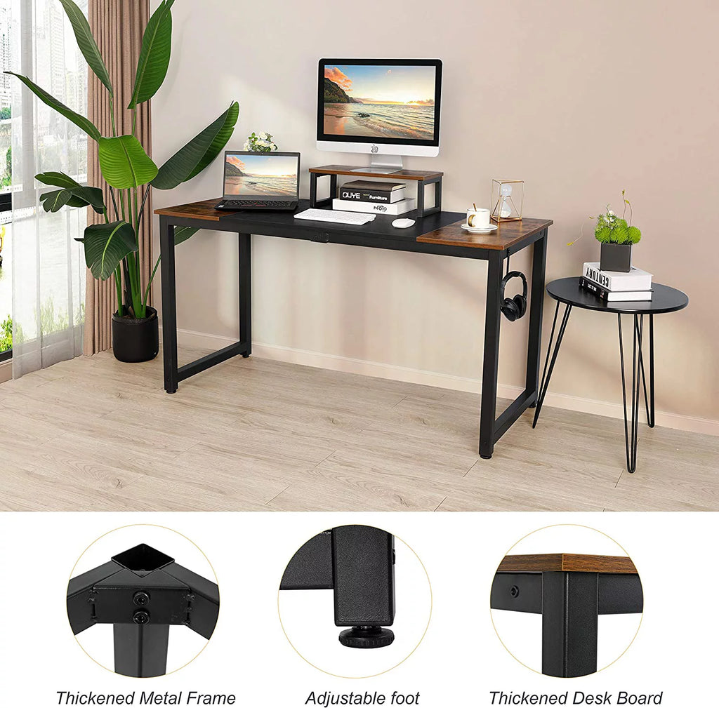 Computer Desk with Monitor Stand O6730