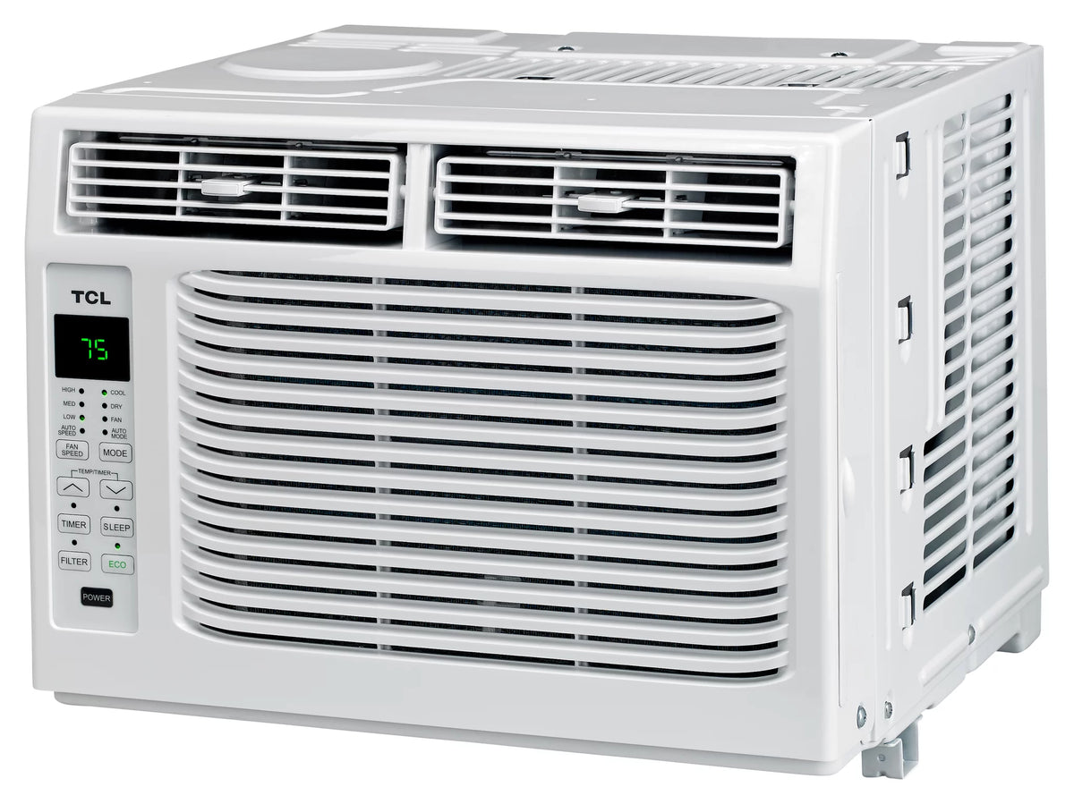 6,000 BTU 115-Volt Window Air Conditioner with Remote, White O9095