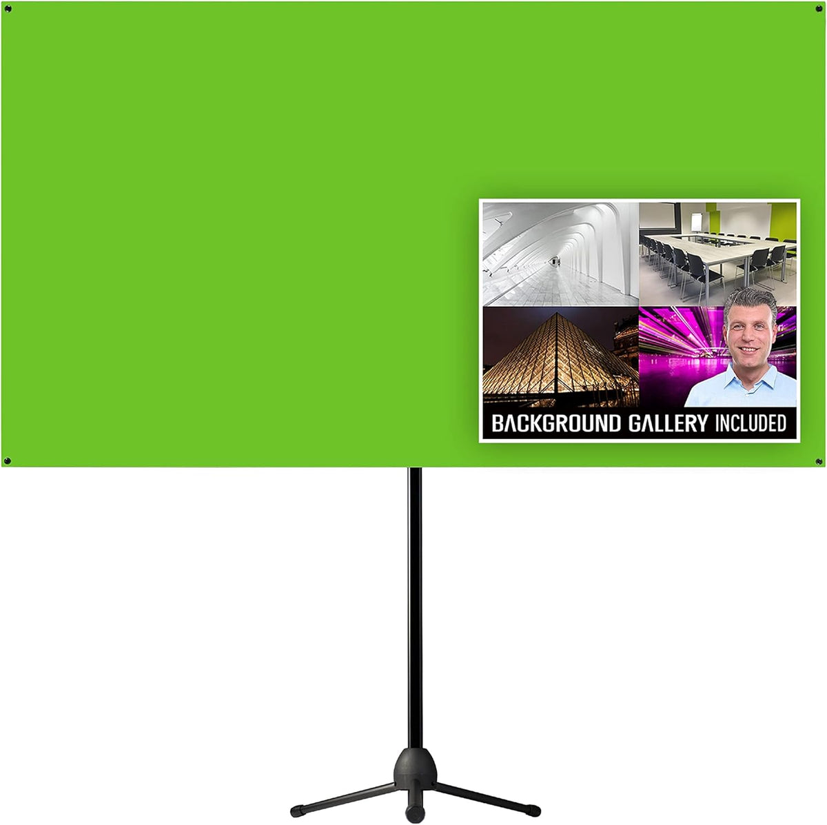 Green Screen with Stand Portable Chroma Key Panel L1277